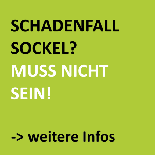 Neuer Sockelstandard mit dem Natursteinsystem stoneface