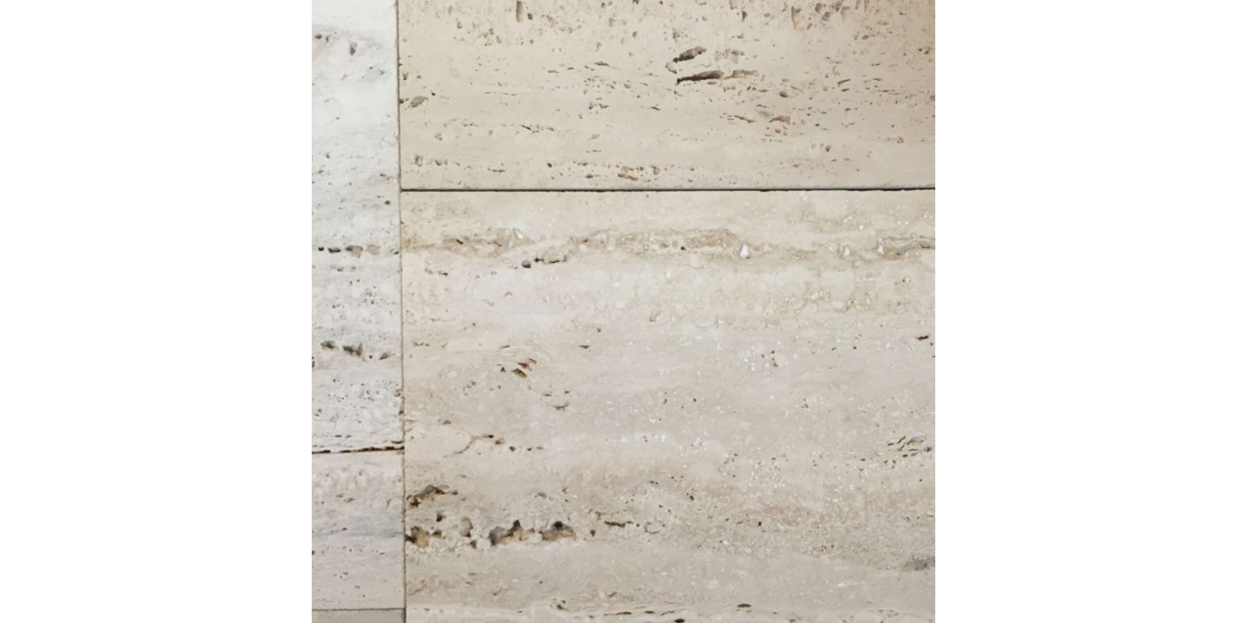 Naturstein Travertin gesaegt 